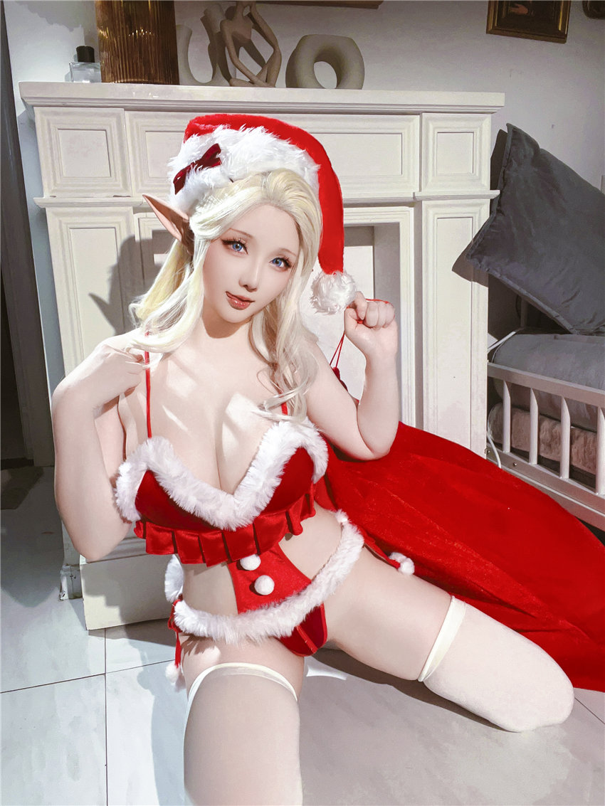 图片[3]-星之迟迟 圣诞精灵篇之圣诞老人 [106P1V-952MB]-尤坊沐