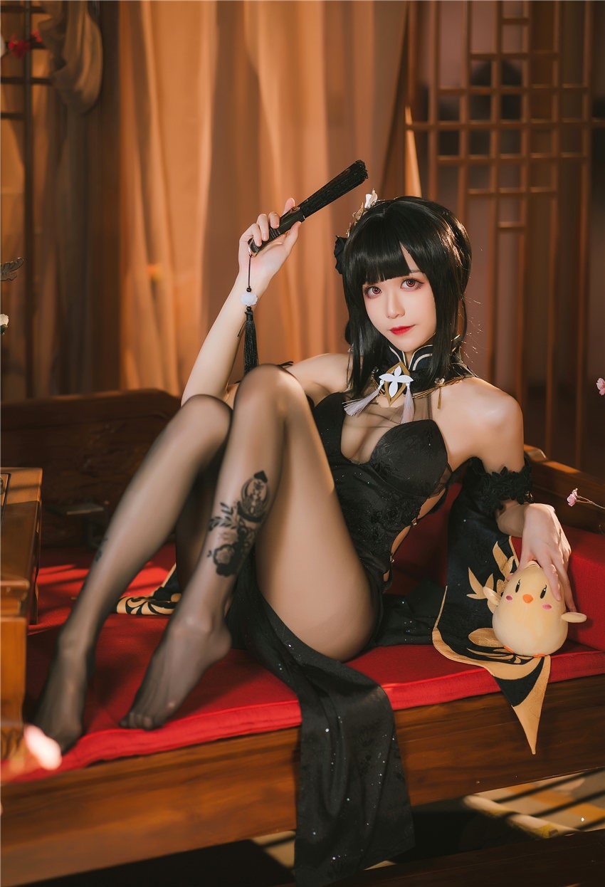 图片[2]-Tomoyo酱 碧蓝航线 镇海旗袍[54P-329MB]-尤坊沐