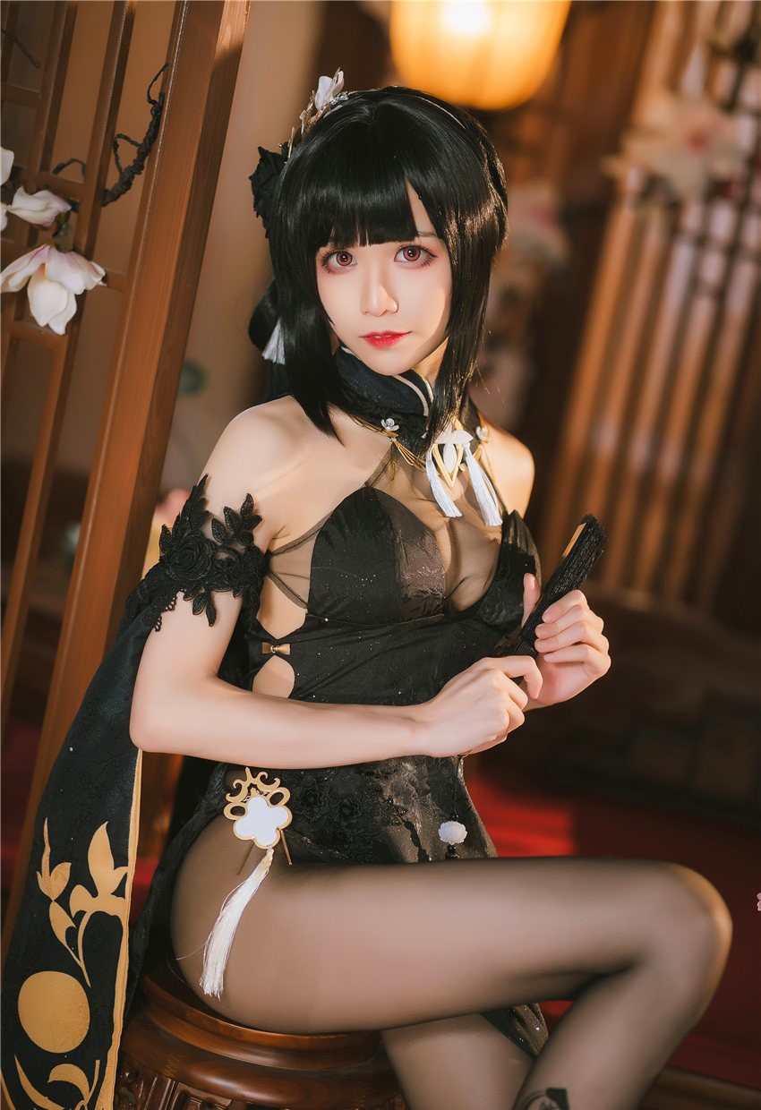 图片[4]-Tomoyo酱 碧蓝航线 镇海旗袍[54P-329MB]-尤坊沐