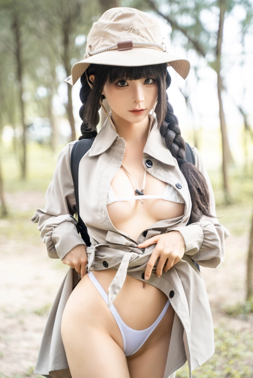 蠢沫沫 NO.327 露营[53P-763MB]-尤坊沐