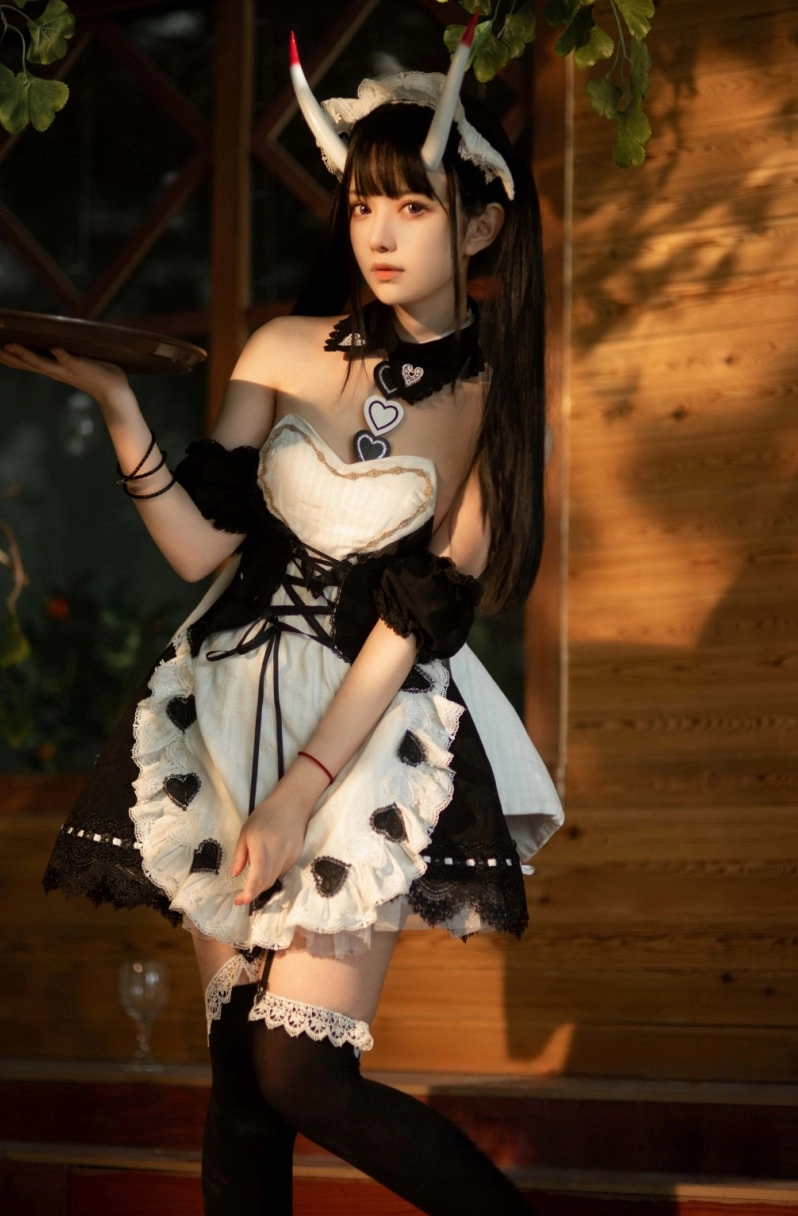 Shika小鹿鹿 NO.123 能代女仆[44P-192MB]-尤坊沐