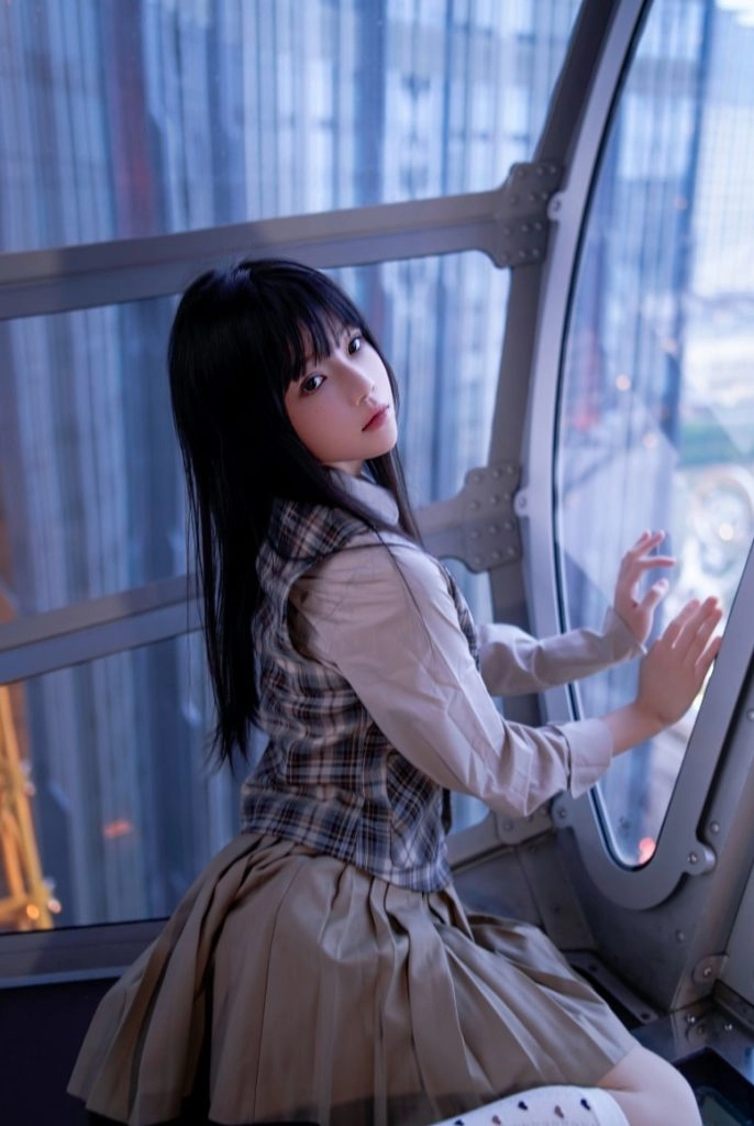 图片[2]-桜桃喵 – NO.199 制服摩天轮 [27P-667MB]-尤坊沐