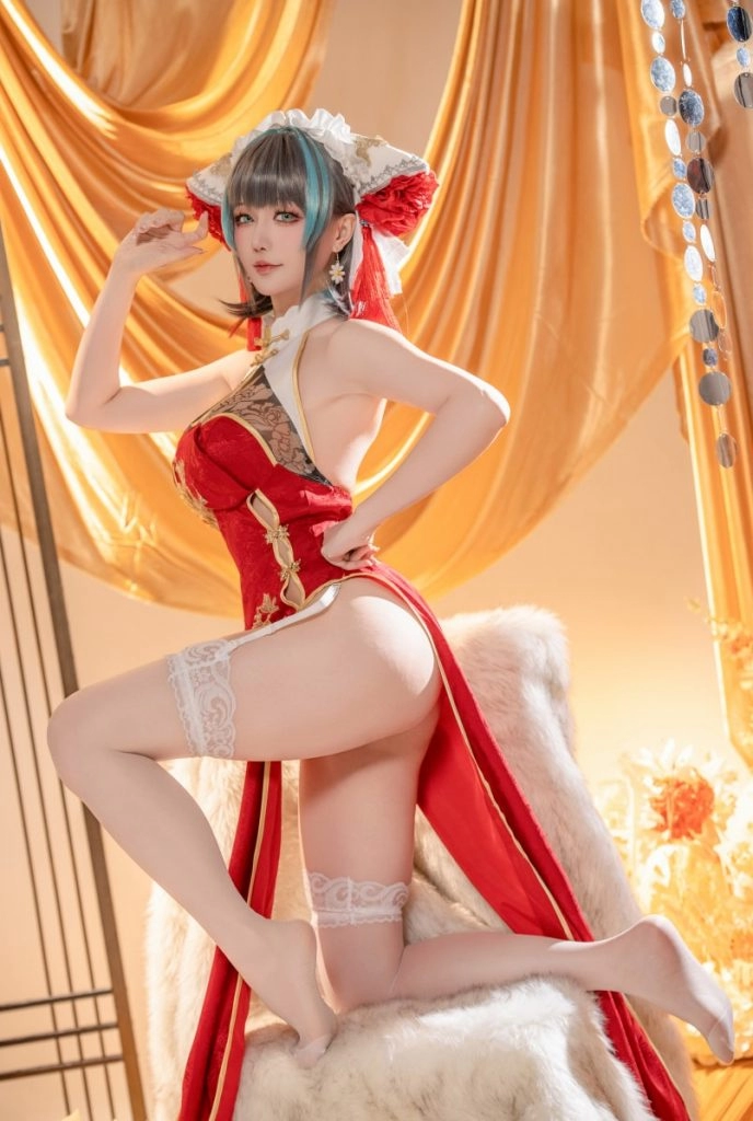 图片[2]-星之迟迟 NO.228 2025年02月计划D 碧蓝航线柴郡 [50P1V-987MB]-尤坊沐