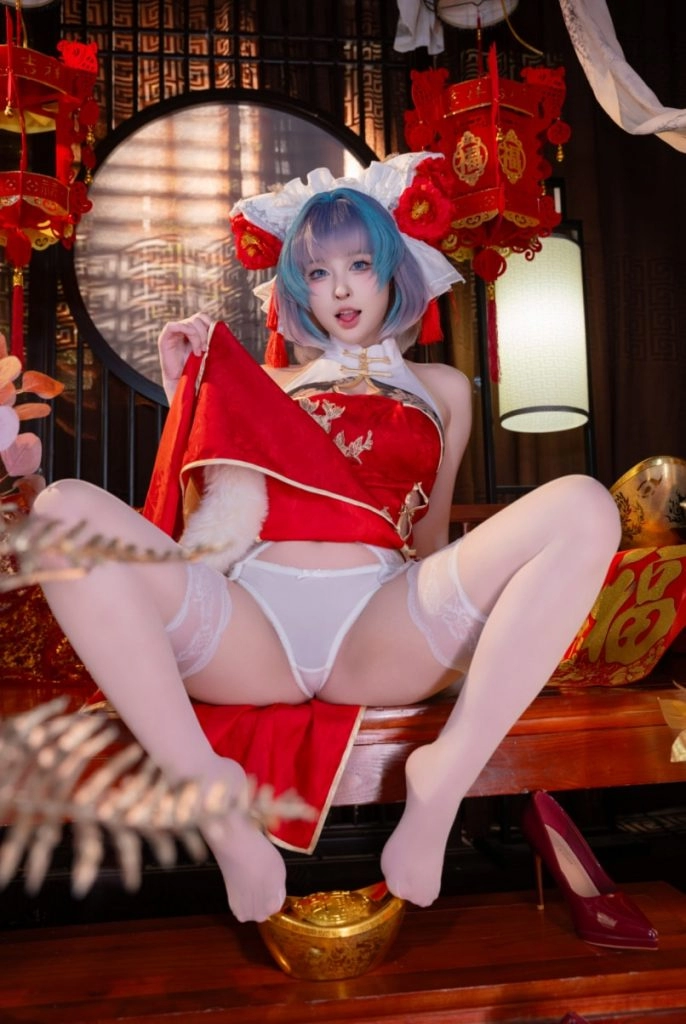 图片[3]-清水由乃 NO.066 柴郡新春旗袍 [71P1V-2.41GB]-尤坊沐