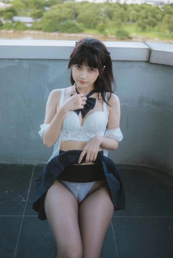 不呆猫 NO.061 JK学妹户外[59P-390MB]-尤坊沐